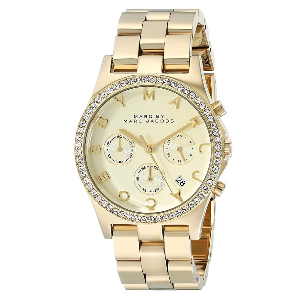 Marc Jacobs Gold Watch